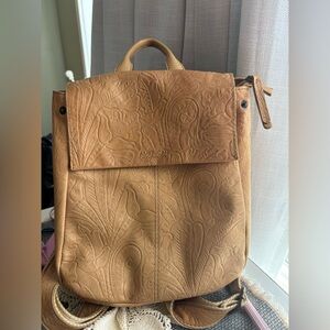 American Leather Tan Bag